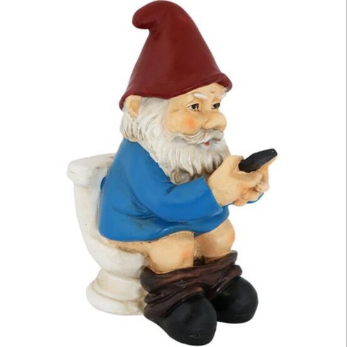 Gnome phone the - phone, throne