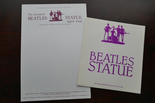 The beatles statue - beatles, fund