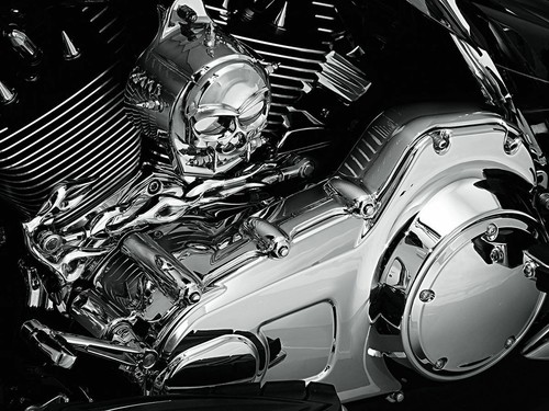 Kuryakyn deluxe chrome inner - deluxe,