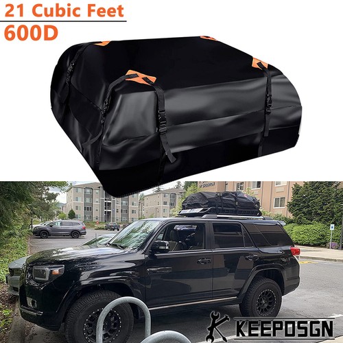 600l roof rack box bag - 600l,