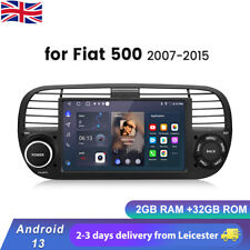 Android 13 Car Stereo Radio For Fiat 500 07-2015 Carplay GPS Nav BT WIFI SWC 32G