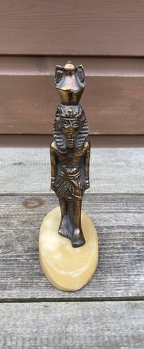 Vintage egyptian figure - figure, on