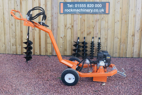 Towable hole borer - with, 5