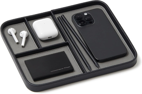 Nordik leather valet tray - nordik,