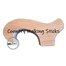 Solid English Oak Derby Stick Handle Blank