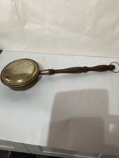 Vintage Bed Pan Warmer Could Be Wall Hung For Display In Tarnished UsedCondition