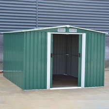 10x8 FT Steel Storage Shed