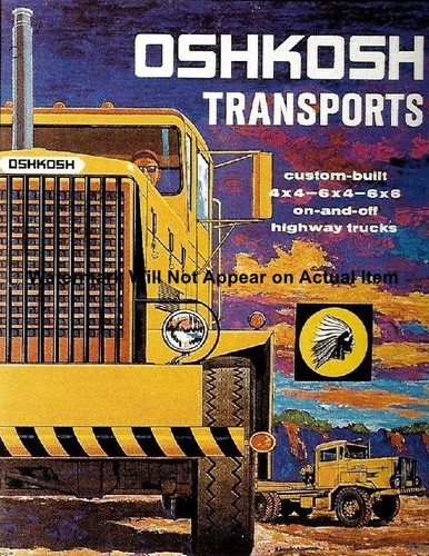 Oshkosh truck sales brochure - sales,