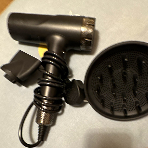 Black standard hair dryer with - black,