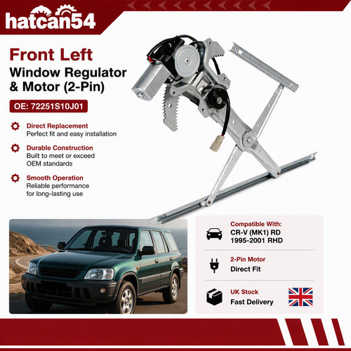 Front left window regulator - left,