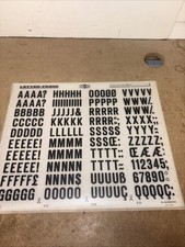 Vintage Mecanorma Letraset