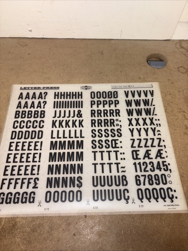 Vintage mecanorma letraset - vintage,