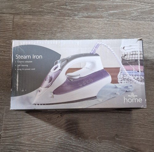 Morrisons home steam iron - morrisons,