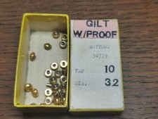 Watch Crowns, Gilt /
