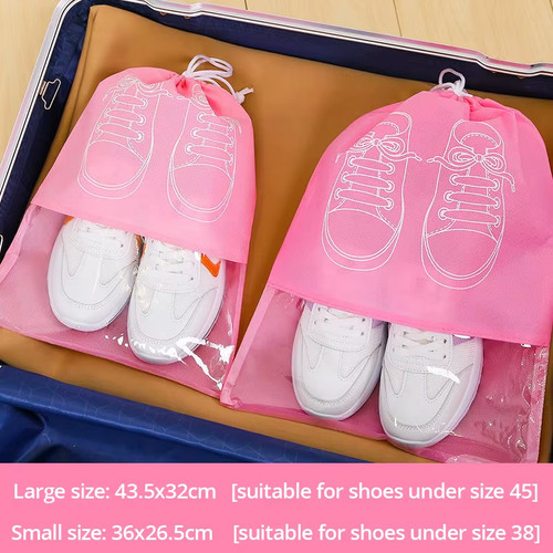5pcs set shoe storage bag - bag, with