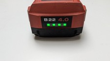 Hilti B22 4.0 Li-ion 22V Battery Pack CPC - Genuine Hilti Holds Charge