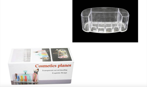 Transparent acrylic cosmetic - transparent,