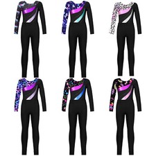 Girls 2 Piece Gymnastic Outfit