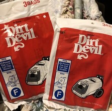 2 pkg Dirt Devil Type F vacuum