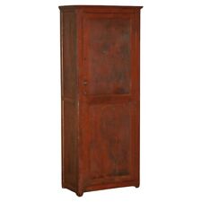 ANTIQUE VICTORIAN ORIGINAL PAINT CIRCA 1880-1900 TOOL SHED CUPBOARD IN PINE