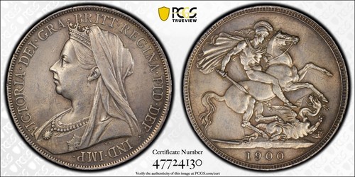 Victoria 1900 1 crown - victoria,