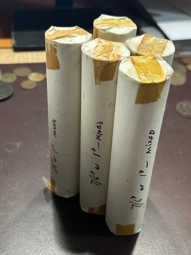 Penny coins roll - 1,