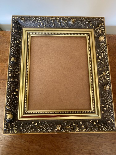 Vintage gilded wooden - vintage,