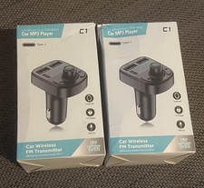 Car Wireless Bluetooth FM Transmitter MP3 Player USB Car Charger Adapter