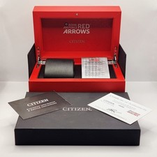 Citizen Eco-Drive WR 200 SkyHawk Red Arrows Box