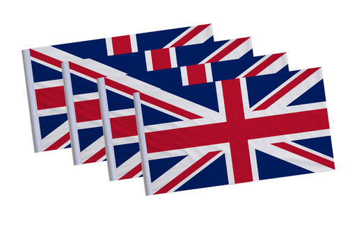 Union jack flags - pack, of