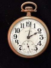 Illinois Bunn Special Pocket Watch 16s 21 Jewels Running