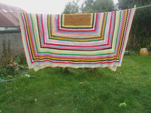 Hand crochet vintage hippie - hand,