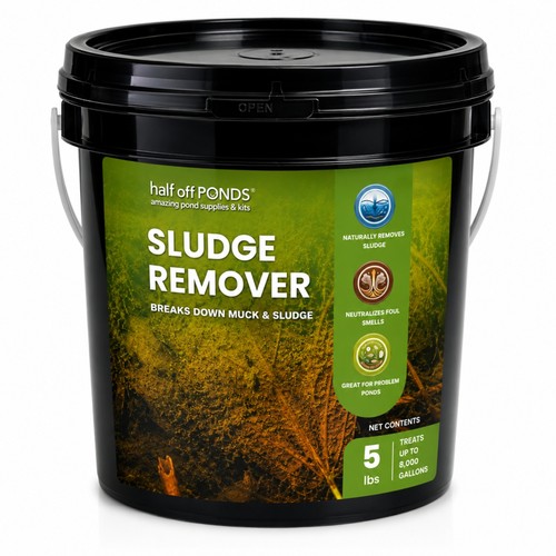 Half off ponds sludge - half,