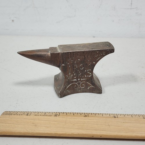 Antique advertising anvil adam - advertising,