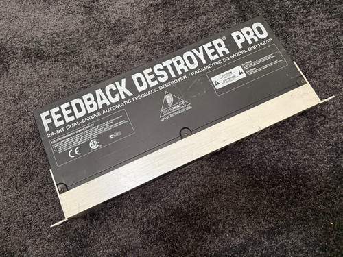 Behringer feedback destroyer - behringer,