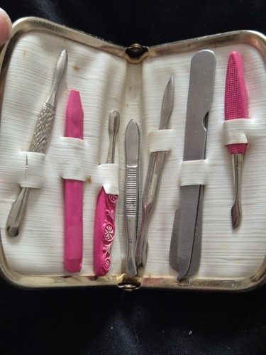 Vintage manicure set - vintage,