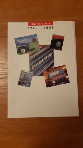Daihatsu range 1989 - daihatsu, uk