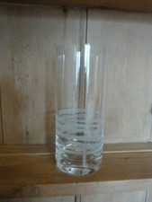 Leonardo Etched Glass Vase, 8"
