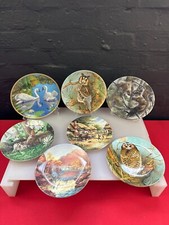 7 x Collectors Plates Bradex, Knowles, Wedgwood, Danbury Mint, Coalport