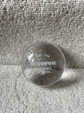 Redifon Communicating for 50 years glass paperweight 1938 - 1988 Good condition