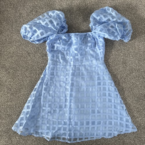 Blue dress size pretty - blue,