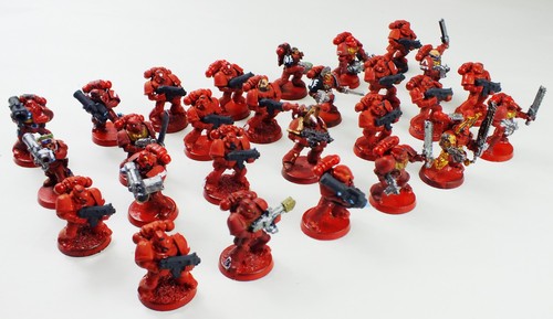 27x warhammer 40k blood - blood, angels