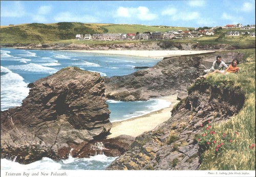 John hinde postcard tristram - postcard,