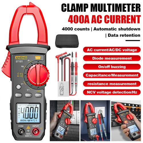 Digital clamp meter dc - meter, ac/dc