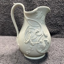 Rare Victorian Relief Moulded Napier Grape Vine Jug Pitcher