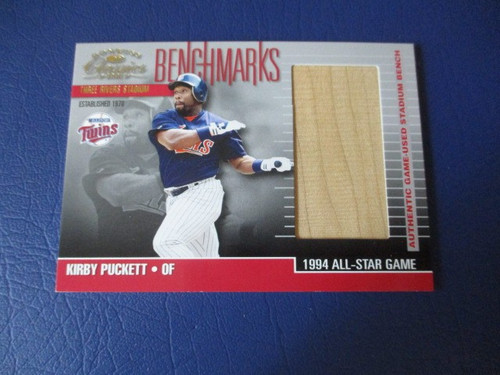 2001 kirby puckett - 2001, twins