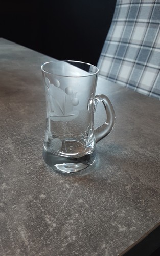 Vintage miniature tankard with - vintage,