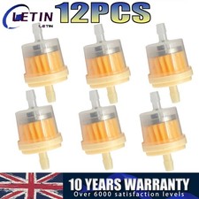 12 Piece gas fuel filter 6MM