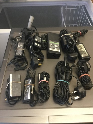 Mixed laptop chargers - laptop, joblot
