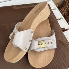 Scholl Exercise Sandals - Size 4 / 37 Scholl Pescura Clogs - white